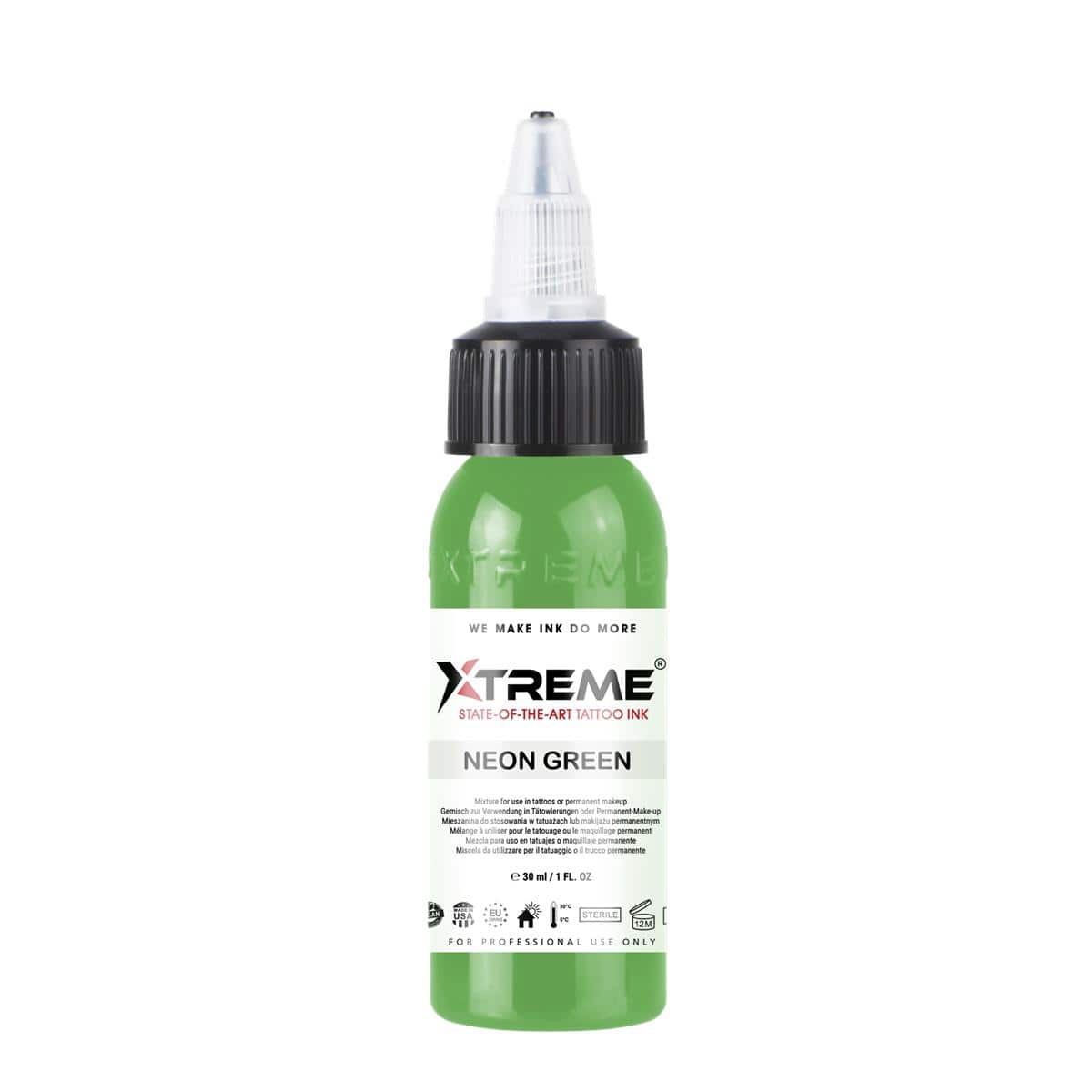 Xtreme Ink - Neon Green - 30 ml