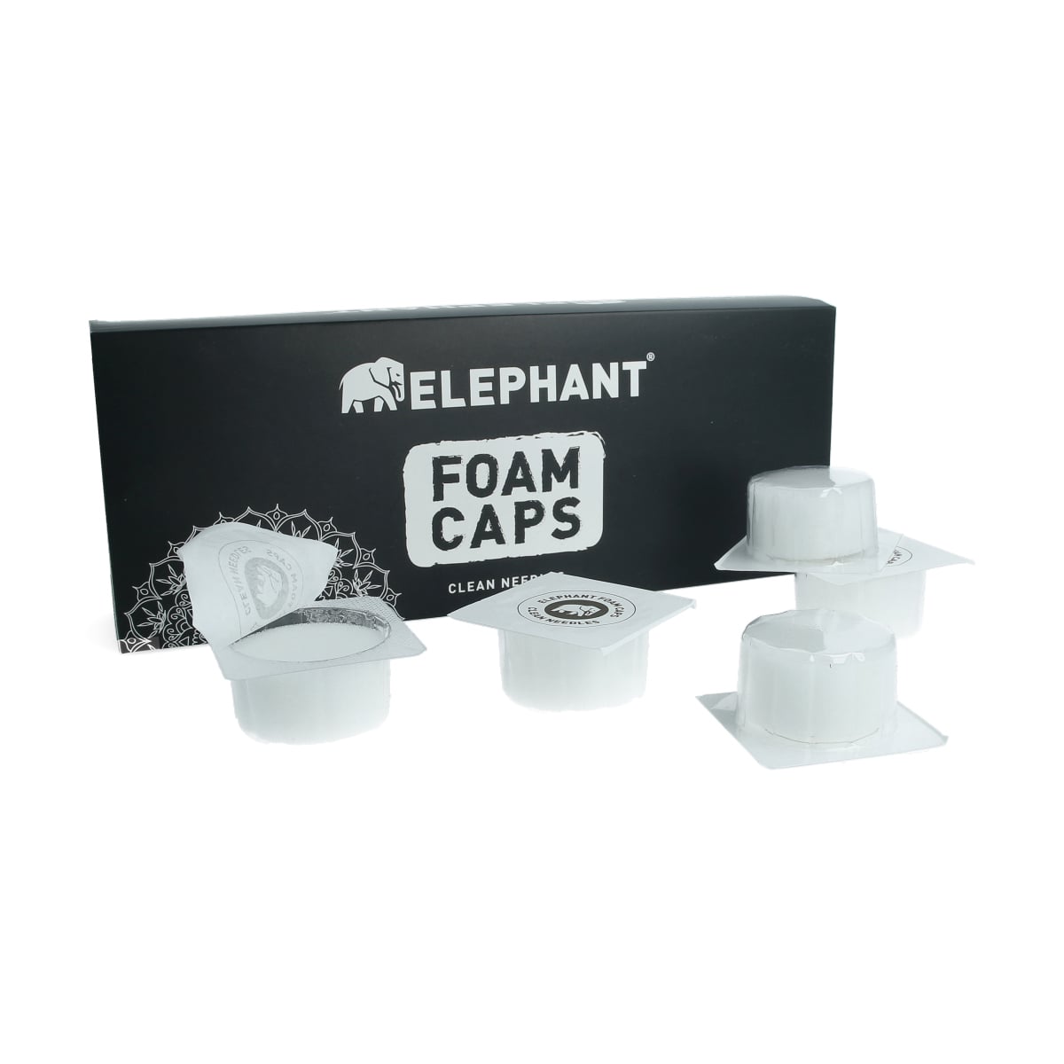 Elephant - Foam Caps - Box mit 20 Stück
