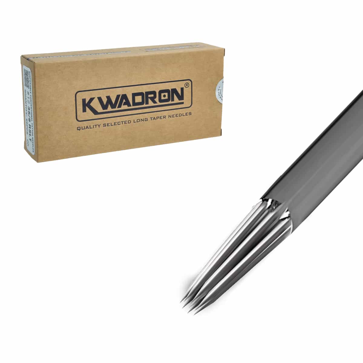 Kwadron - Roundliner Long Taper Textured - 0.35 Nadelgrösse: 5 RL