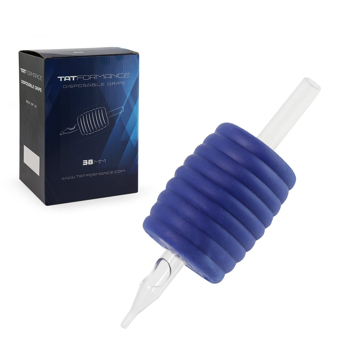 TATFORMANCE - Einweg Grip 38 mm Round Tipgrösse: 15 R