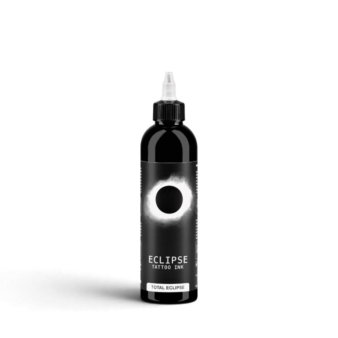 Eclipse Black Tattoo Ink 150 ml - Tiefschwarze Tattoofarbe