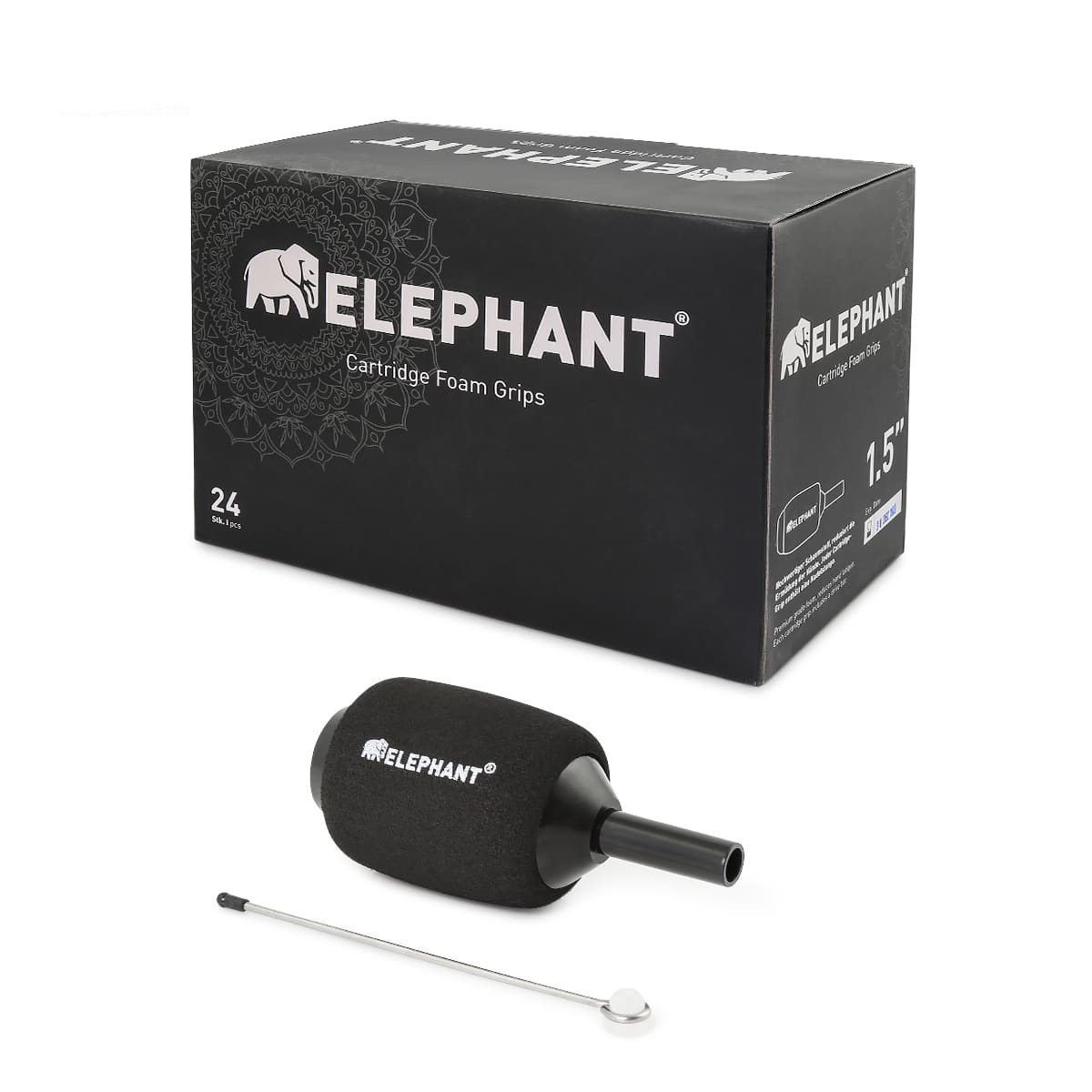 Elephant - Cartridge Foam Grips Größe: 37 mm