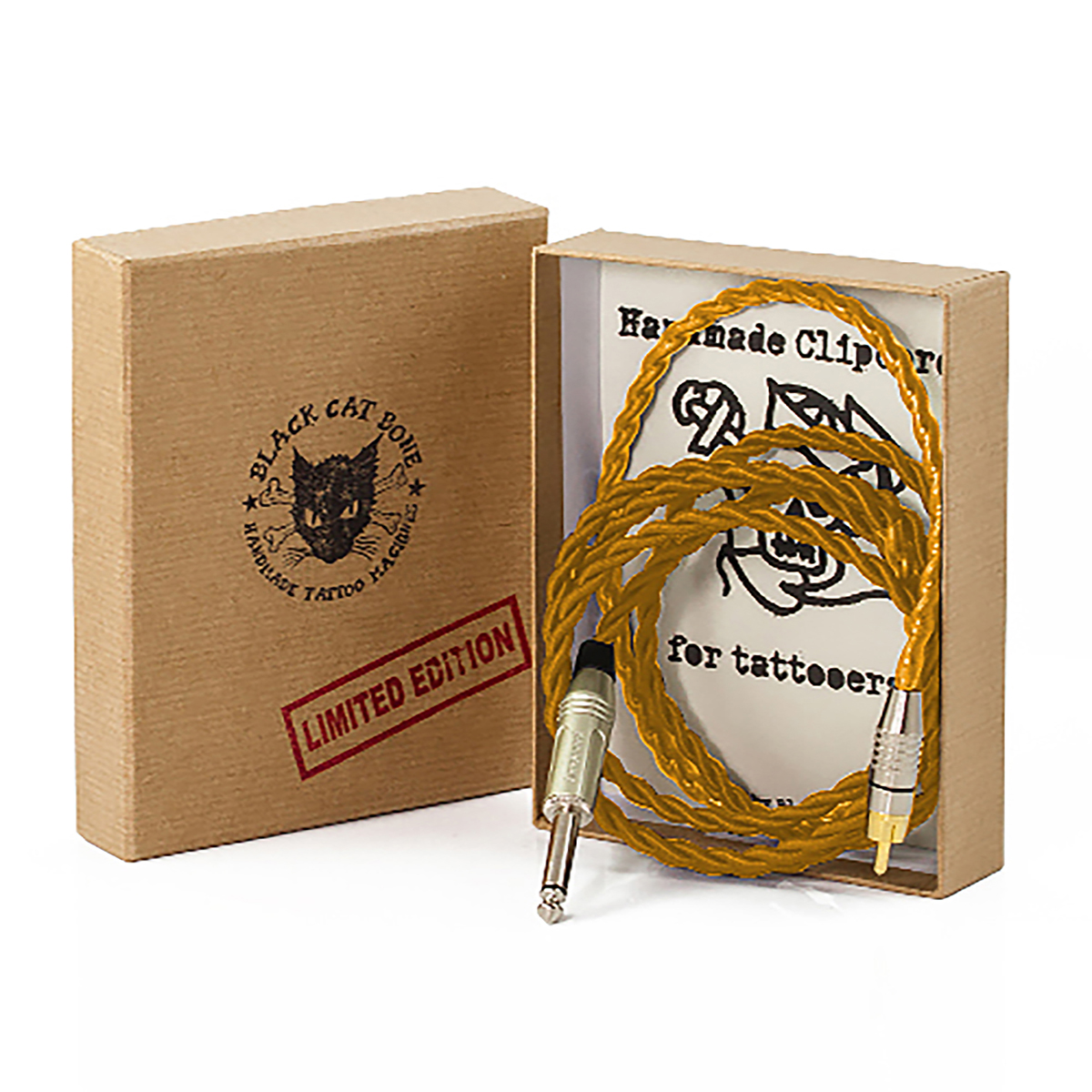 Black Cat Bone - Cinch-Kabel Farbe: Gelb