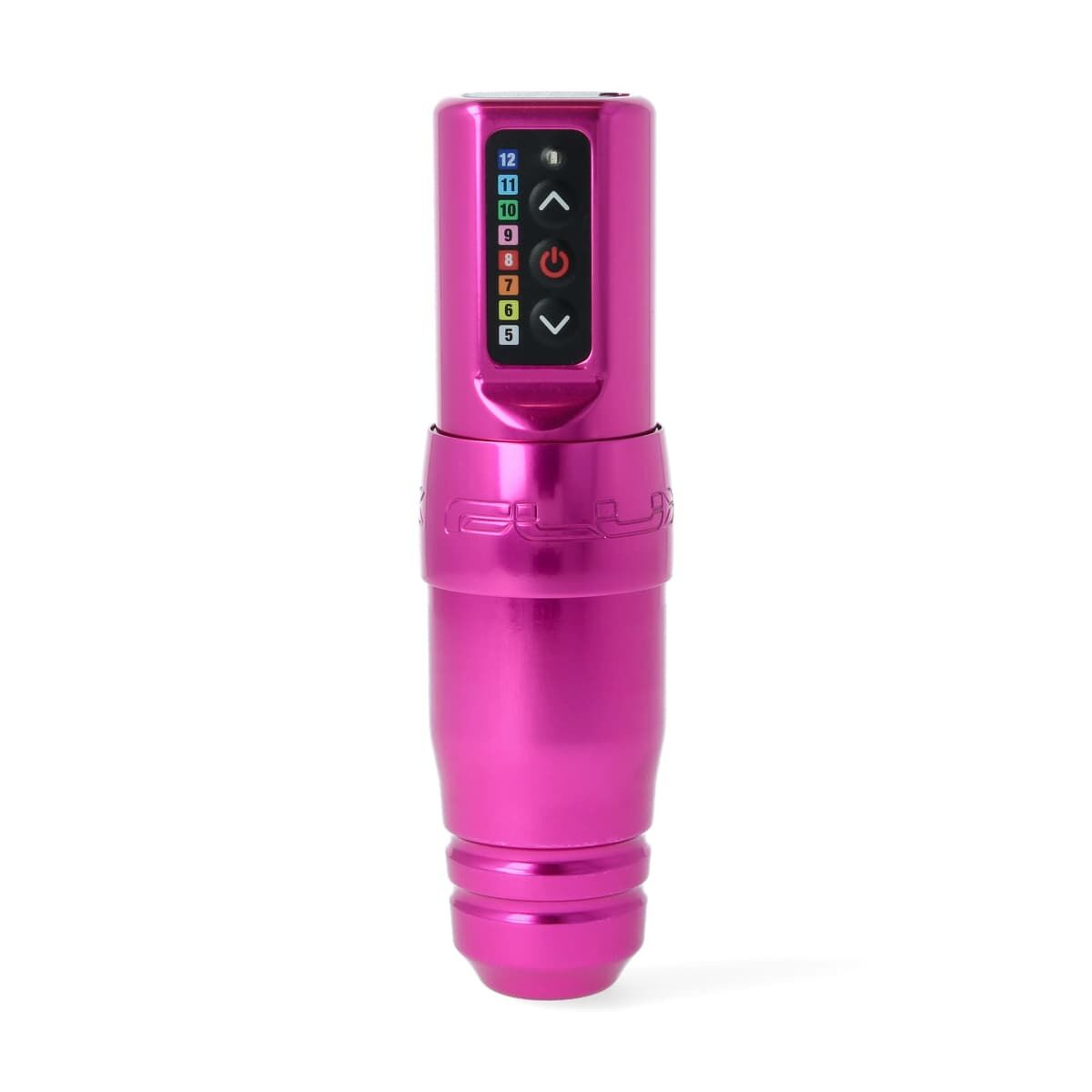 FK Irons - Spektra Flux S - PMU machine - 1x Power Bolt battery colour: Pink