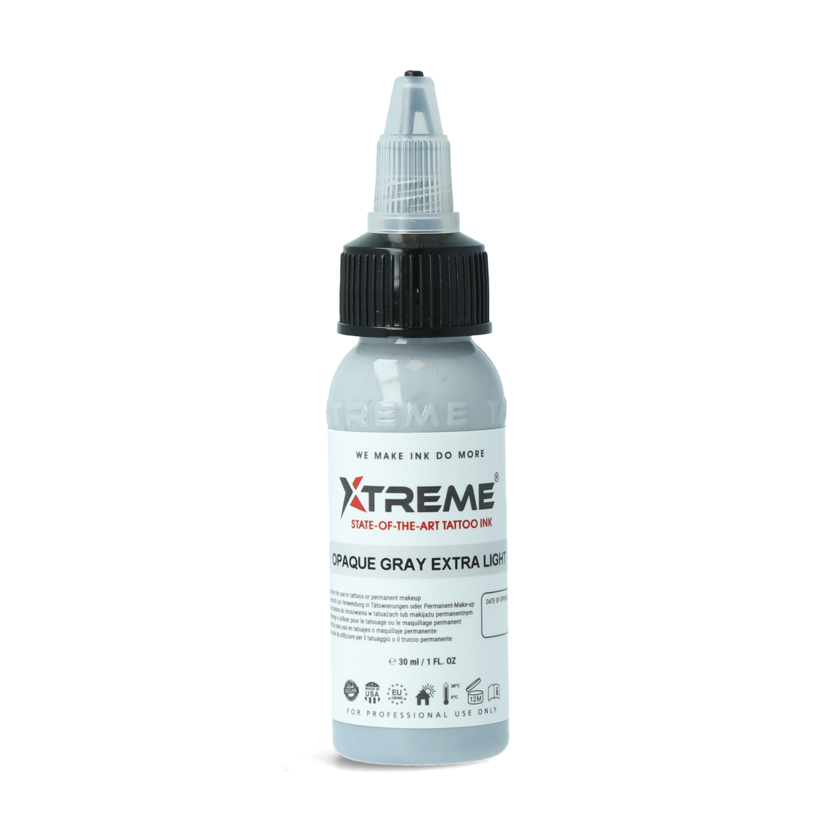 Xtreme Ink - Opaque Gray Extra Light - 30 ml