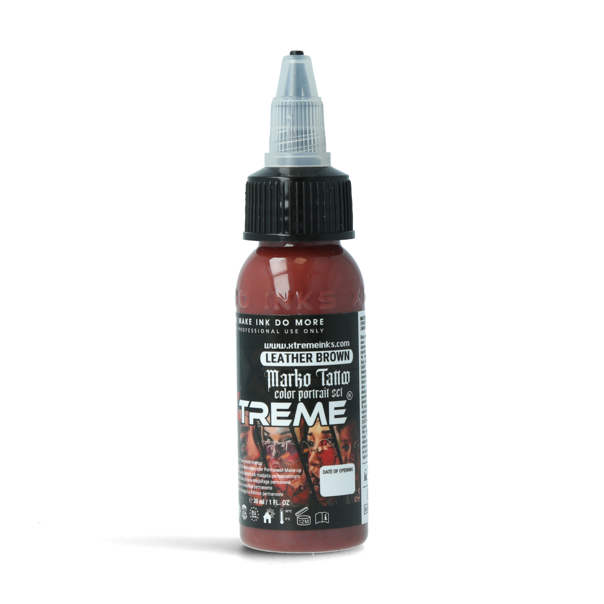 Xtreme Ink - Marko Tattoo - Leather Brown - 30 ml