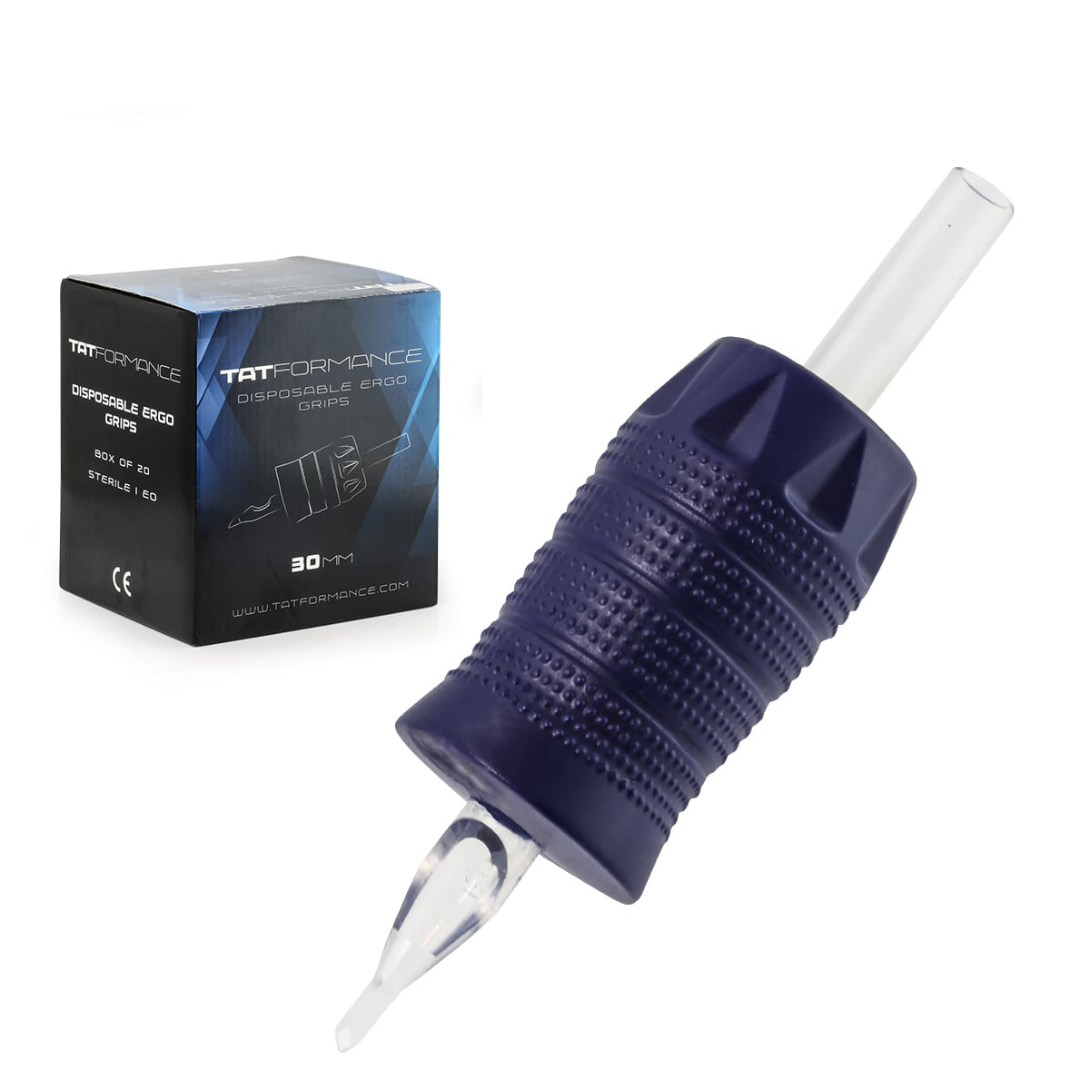 TATFORMANCE - Einweg Ergo Grip 30 mm Diamond Tipgrösse: 7 D