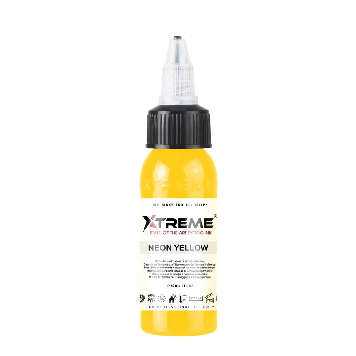 Xtreme Ink - Neon Yellow - 30 ml