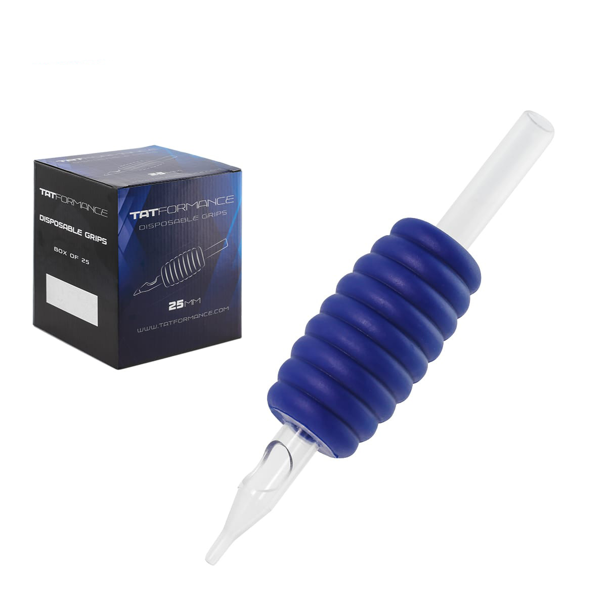TATFORMANCE - Einweg Grip 25 mm Round Tipgrösse: 5 R
