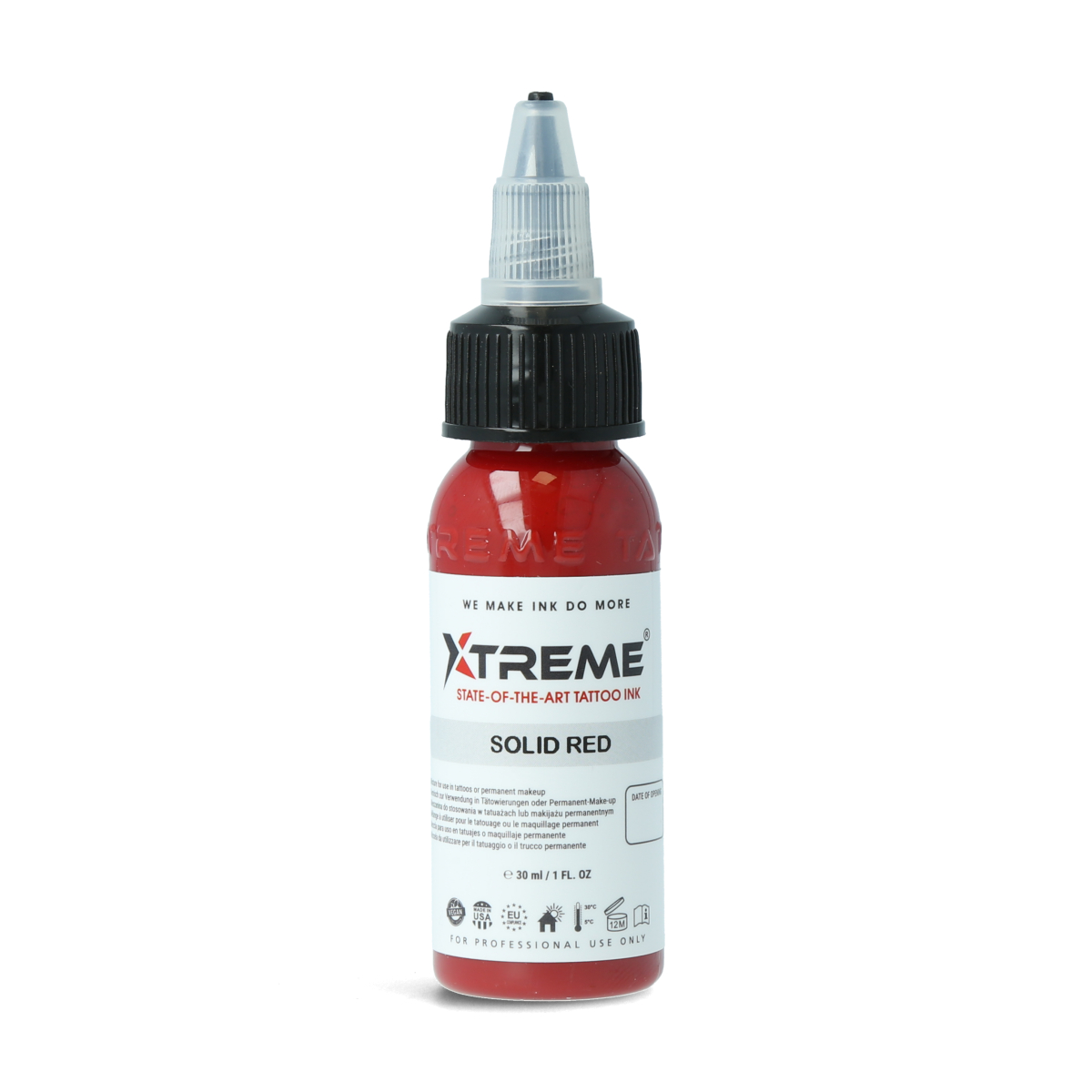 Xtreme ink - Solid Red - 30 ml Xtreme ink - Solid Red - 30 ml