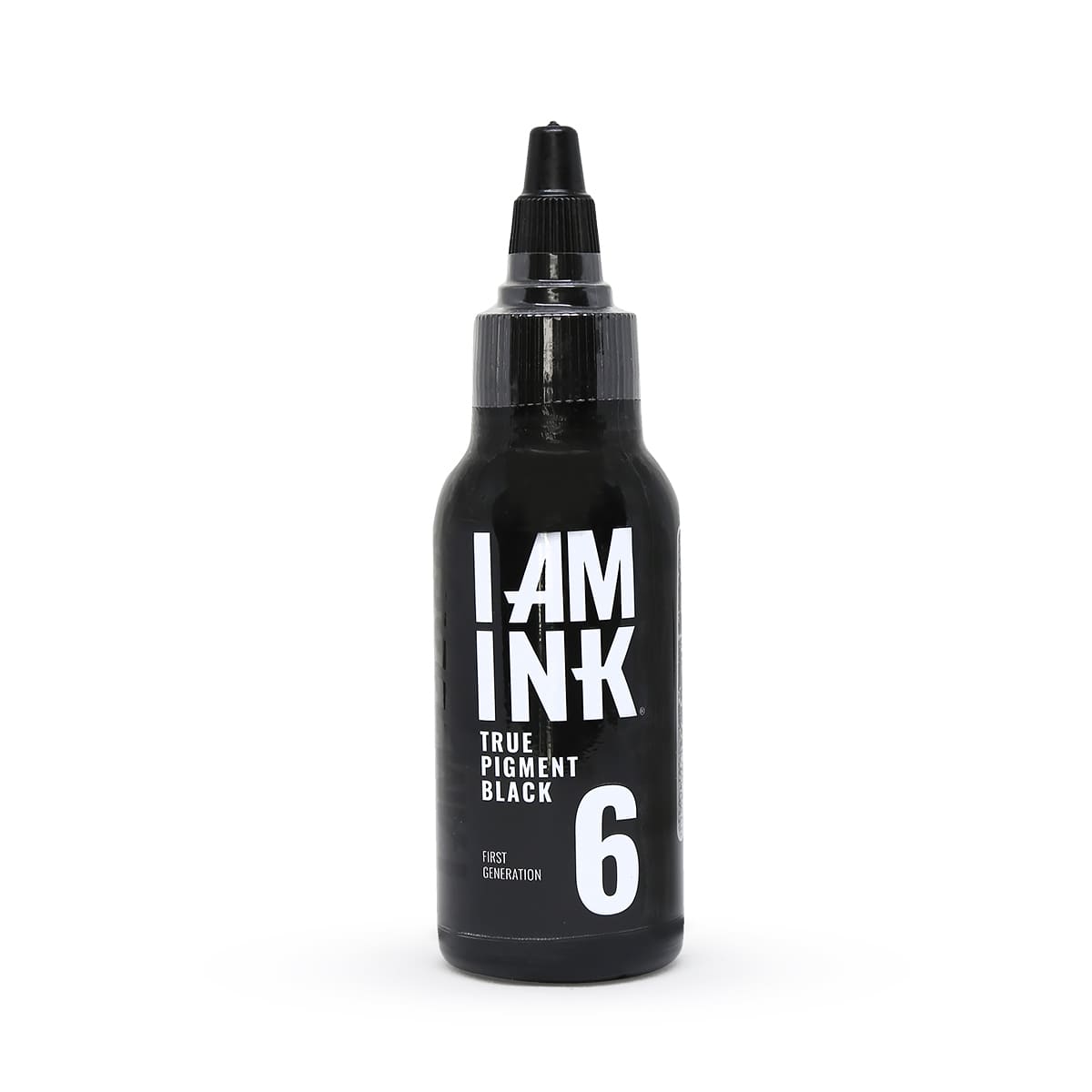 I AM INK - #6 True Pigment Black - First Generation - Tattoofarbe Inhalt: 100 ml