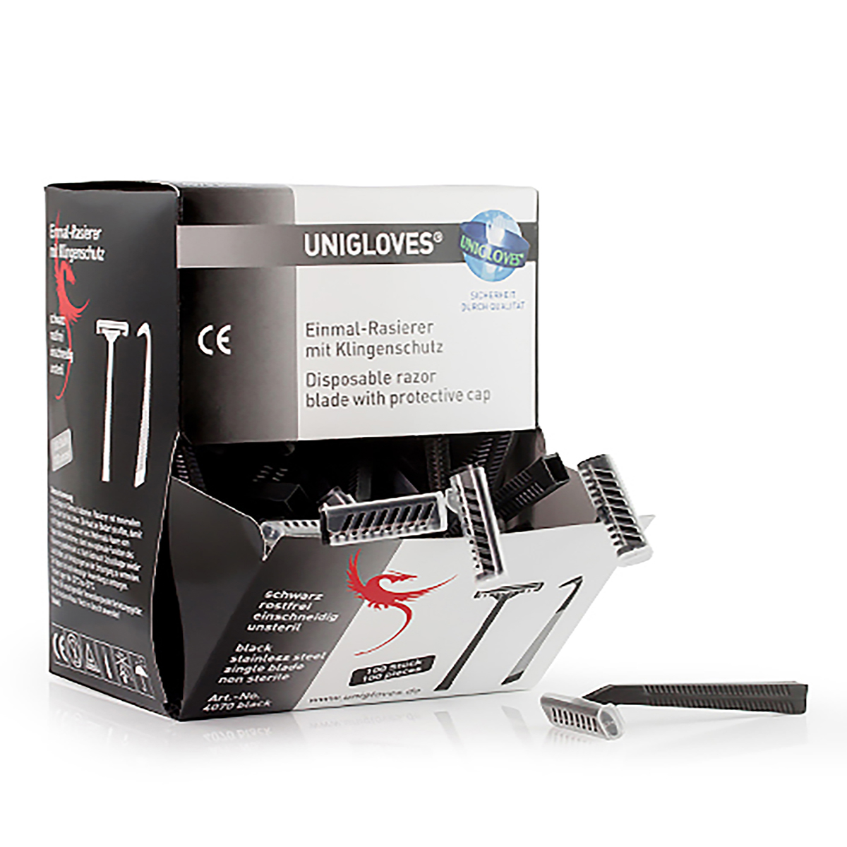 Disposable Razor 100 pieces black Disposable Razor 100 pieces black
