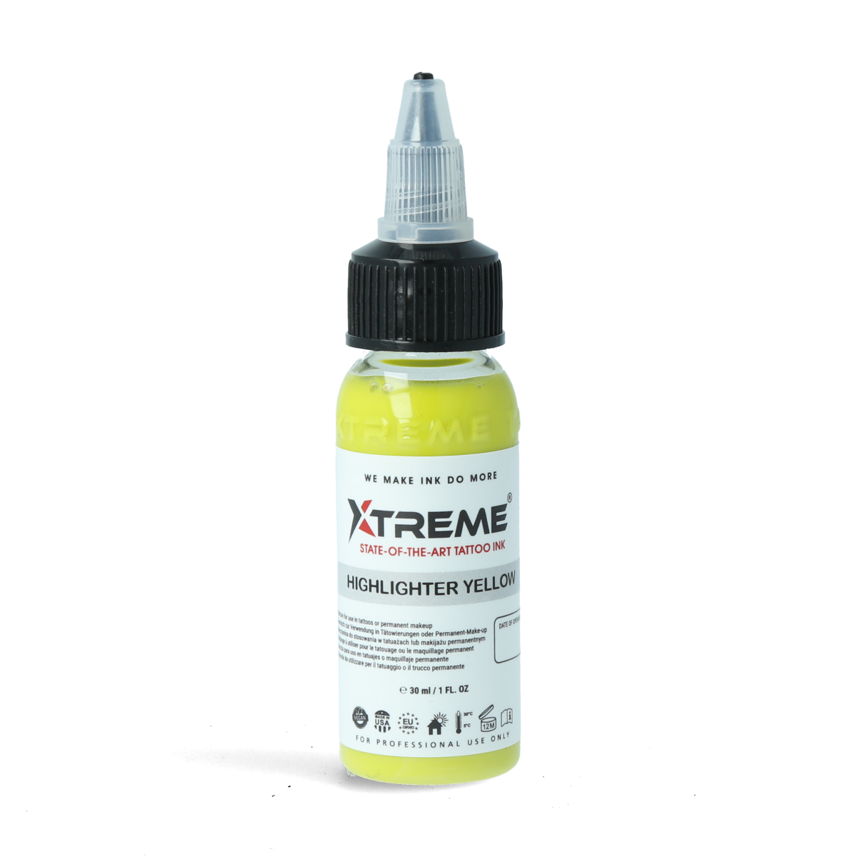 Xtreme Ink - Highlighter Yellow - 30 ml