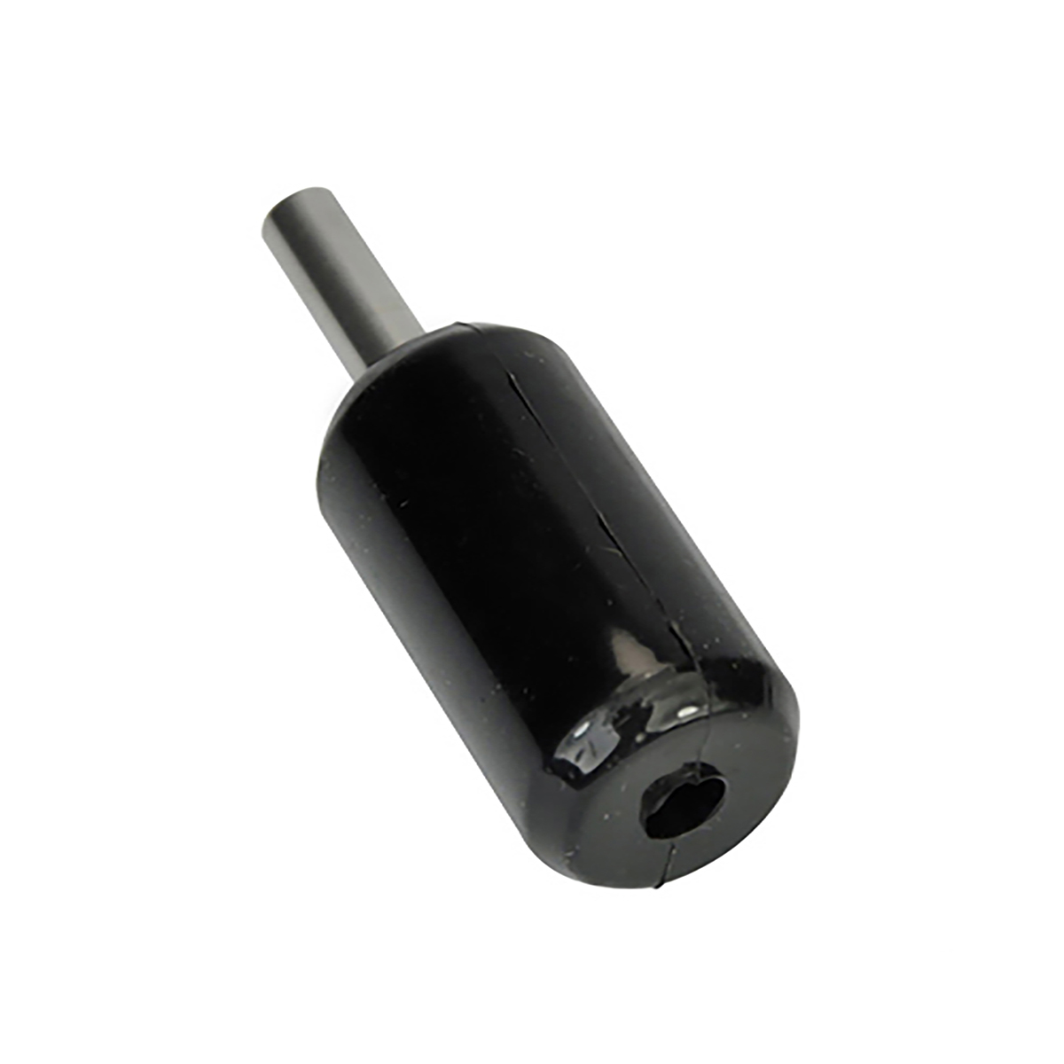 Silikon Griffstück mit Edelstahlkern inkl.Endrohr Farbe: Blau