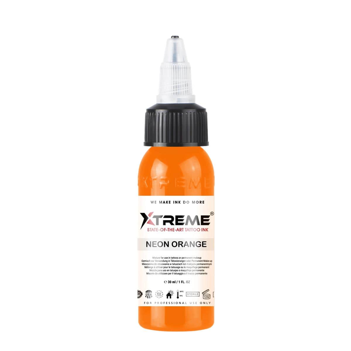 Xtreme Ink - Neon Orange - 30 ml