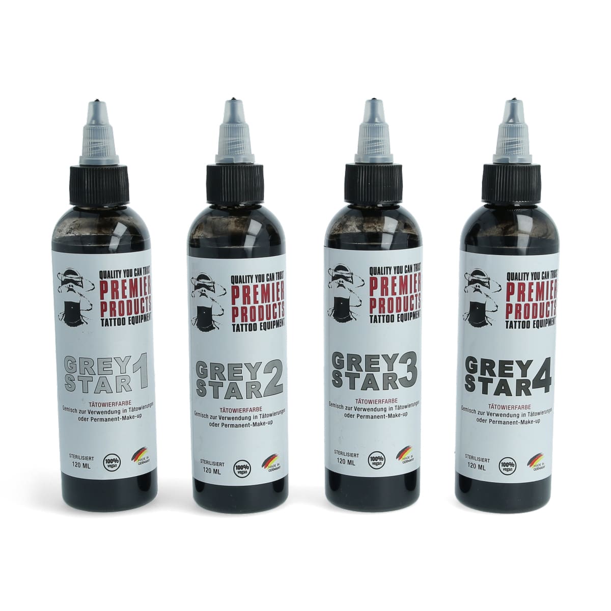 Premier Products Greystar Set 4 x 120 ml

