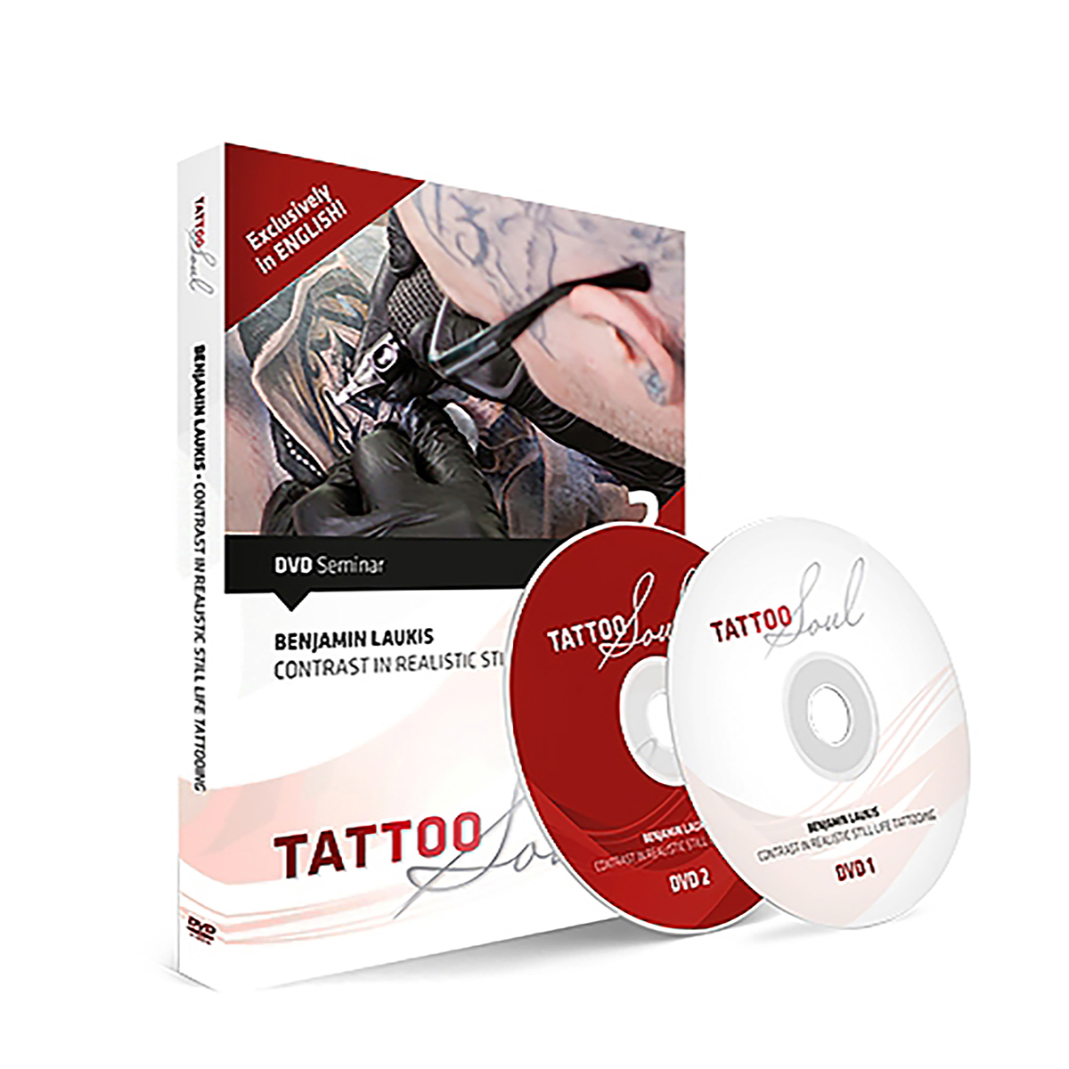 TattooSoul DVD: Benjamin Laukis - Contrast in Realistic Still Life Tattooing