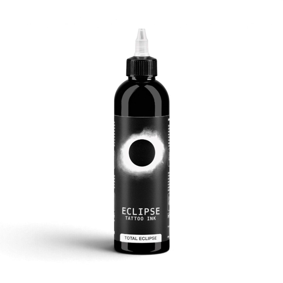 Eclipse Black Tattoo Ink 260 ml - Deep Black Tattoo Ink