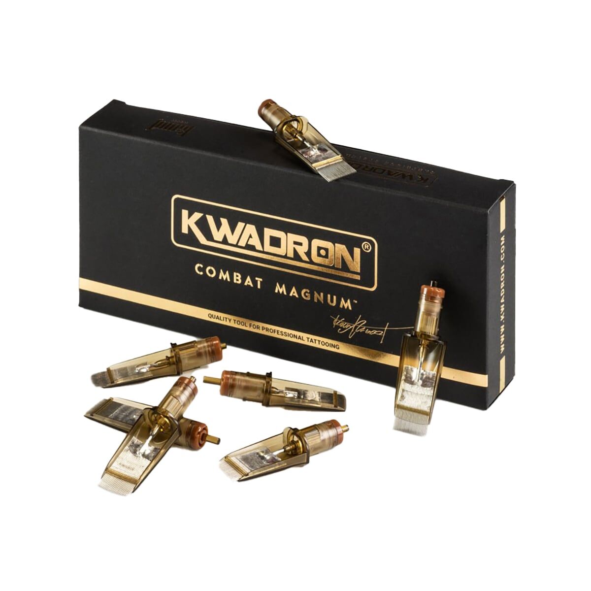 Kwadron Cartridge System - Combat - Soft Edge Magnum - 0.30 Box mit 16 Stück - Nadelgrösse: 39 SEM