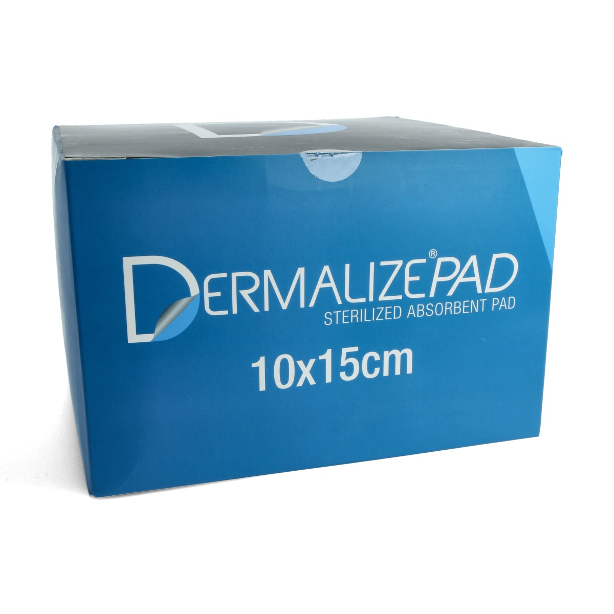 Dermalize - Sterilisierte Pads - Box mit 100 Stück Größe: 10 x 15 cm