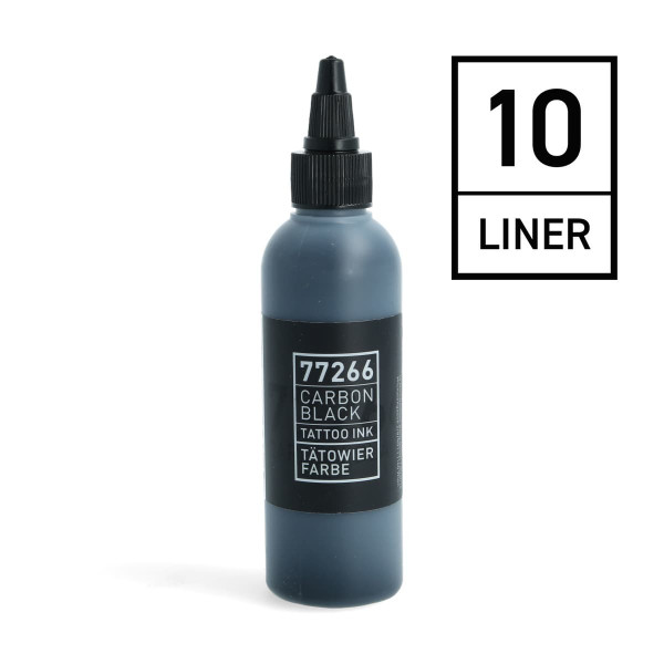Carbon Black - Tattoofarbe - Liner 10