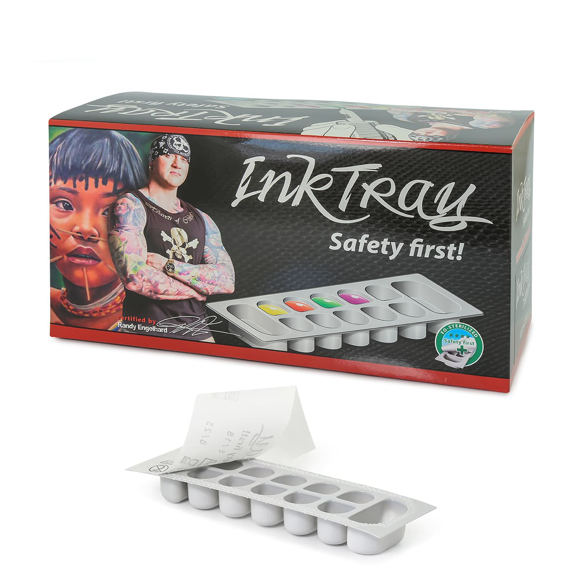 Ink Tray - Sterile caps - Tattoosafe Ink Tray - Sterile caps - Tattoosafe