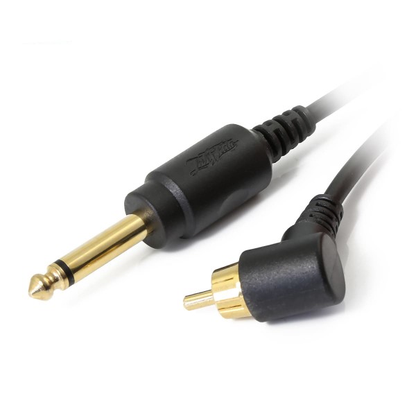 RCA Cable - Inkjecta - Angled, Black