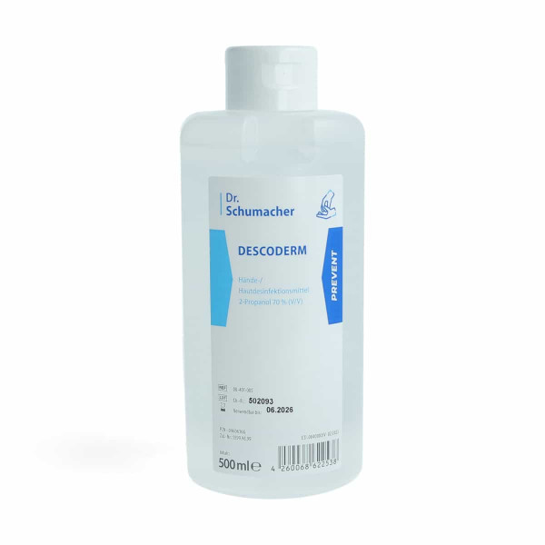 Dr. Schumacher DESCODERM hand and skin disinfectant