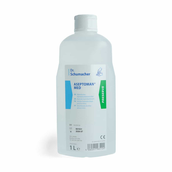 Dr. Schumacher - ASEPTOMAN MED - alcohol-based Hand Disinfectant