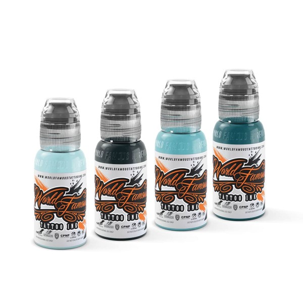 World Famous Tattoo Ink - Damian Gorski Mad Winter Set 4 x 29,6 ml