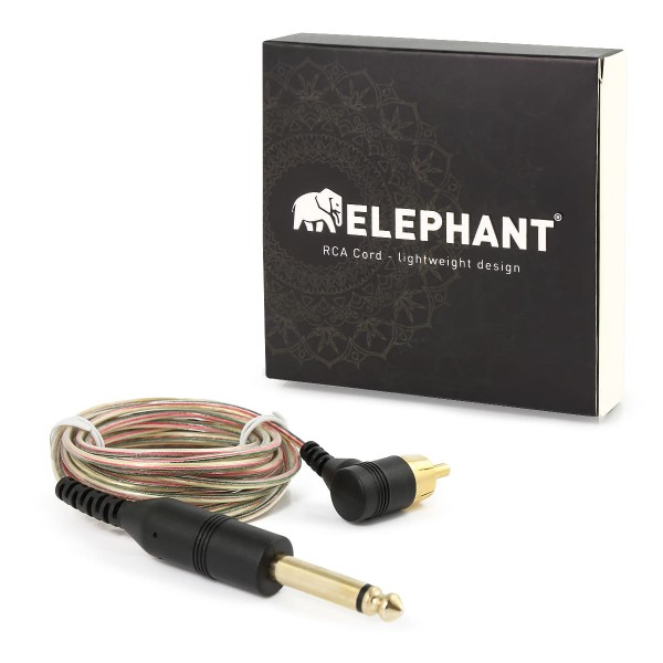 Elephant - Lightweight RCA Cable - angled