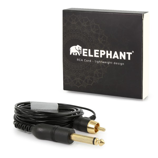 Elephant - Lightweight RCA Cable - angled