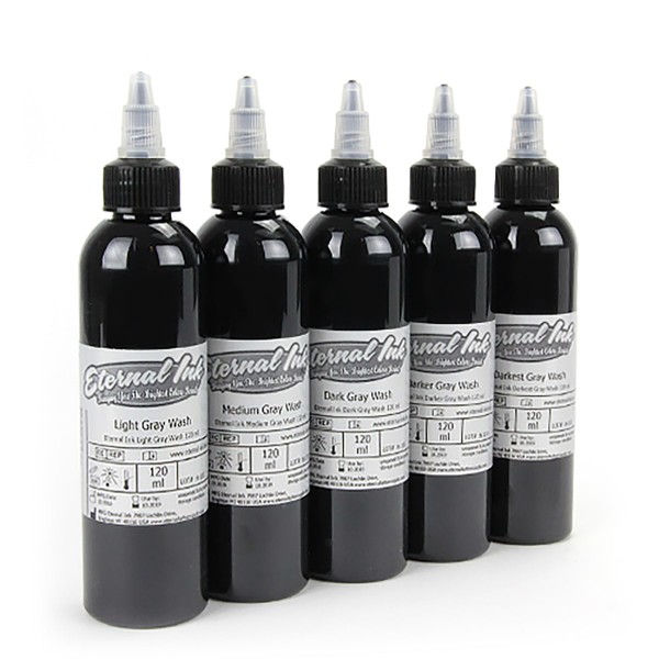Eternal Gray Wash Set, 5 x 120 ml