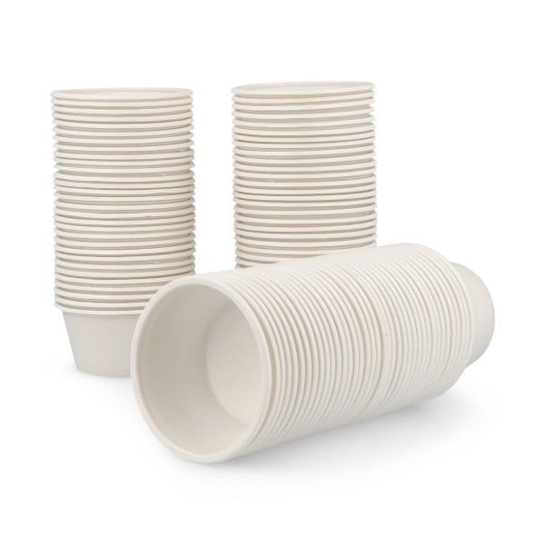 Biodegradable cups - 100 pcs