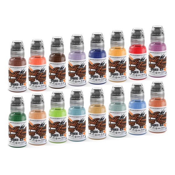 World Famous Ink - ILya Fom's Animal Kingdom Set 16 x 29,6 ml