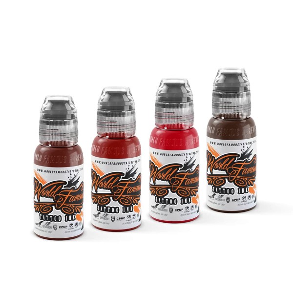 World Famous Ink - Maks Kornev's Blood Color Set 4 x 29,6 ml