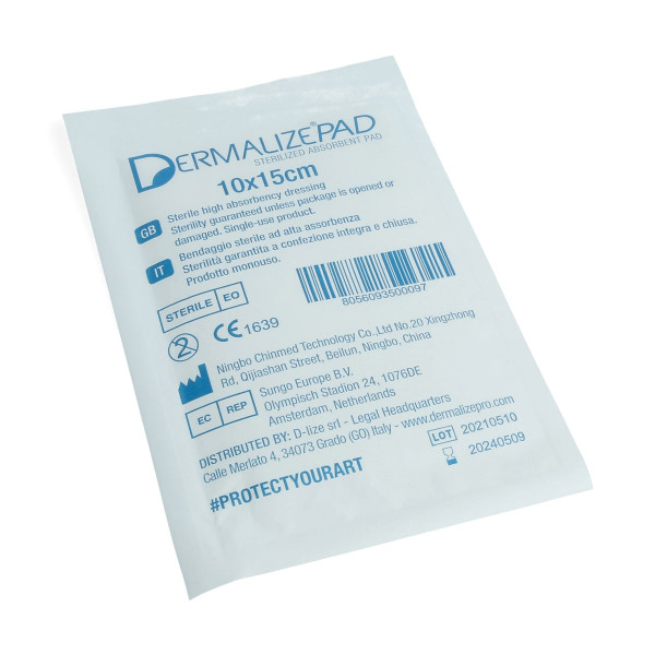 Dermalize - Sterilisierte Pads - 100 Stück