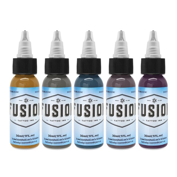 Set Muted Color Fusion Ink 5 Farben