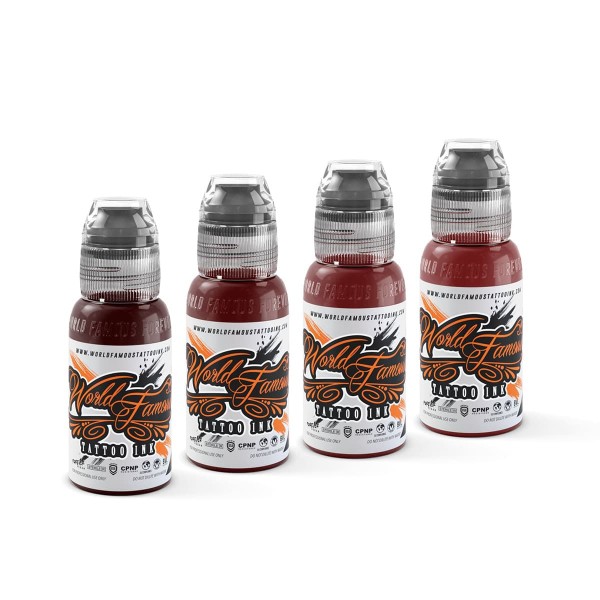 World Famous Ink - Joel's Blood Works Set - 4 x 29,6 ml