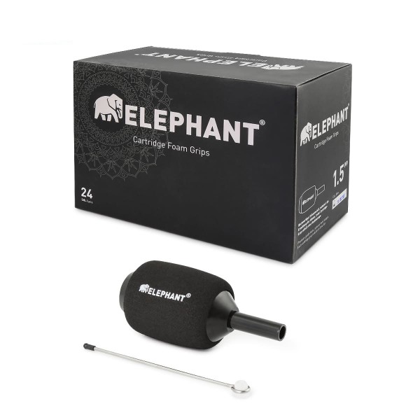 Elephant Cartridge Foam Grips - Box of 24
