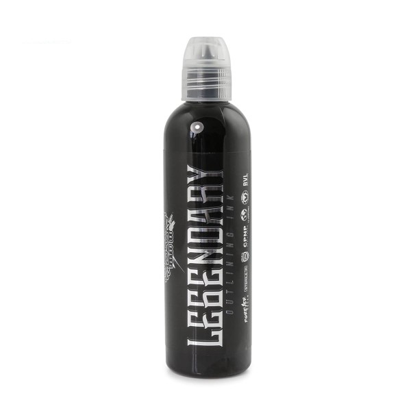 World Famous Tattoo Ink Legendary Outlining Black - 118,3 ml