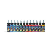 Xtreme Ink - Planeta Biu New School Set - 12 x 30 ml