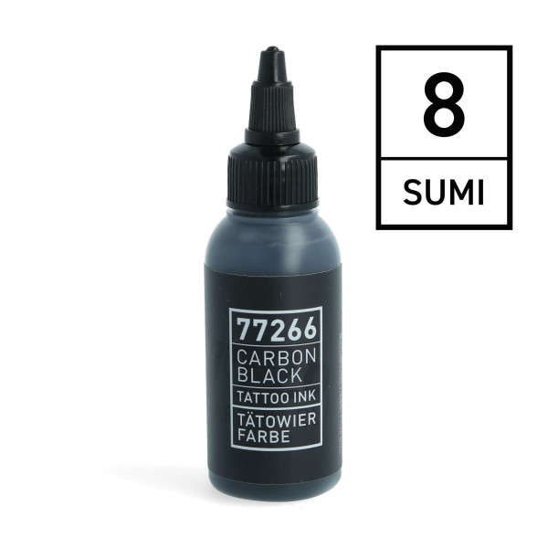 Carbon Black - Tattoofarbe - Sumi 08