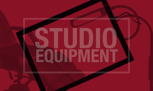 Studio equipment: Stylish and functional