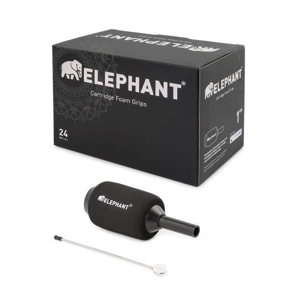 Elephant Cartridge Foam Grips - Box of 24