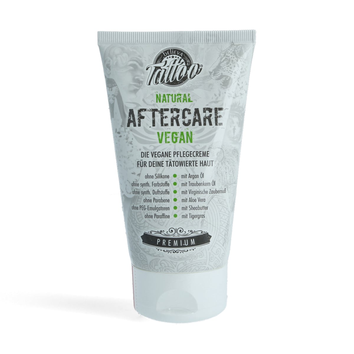 Believa Tattoo Aftercare Cream - 150 ml - Tattoosafe Believa Tattoo Aftercare Cream - 150 ml - Tattoosafe