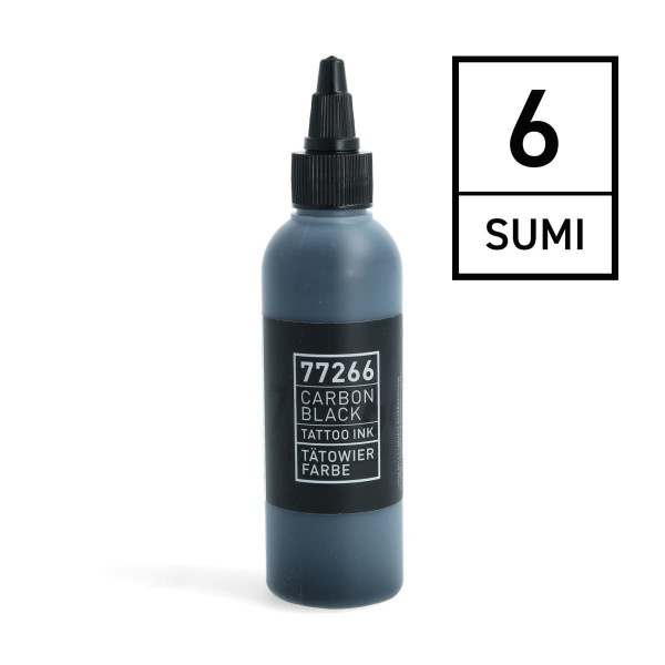 Carbon Black - Tattoofarbe - Sumi 06