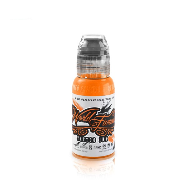 World Famous Tattoo Ink Acropolis Orange - 29,6 ml