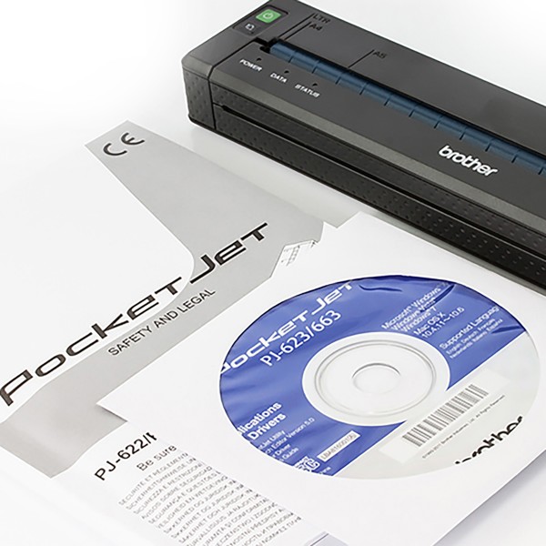 Brother - A4 Mobiler Thermodrucker PJ-723