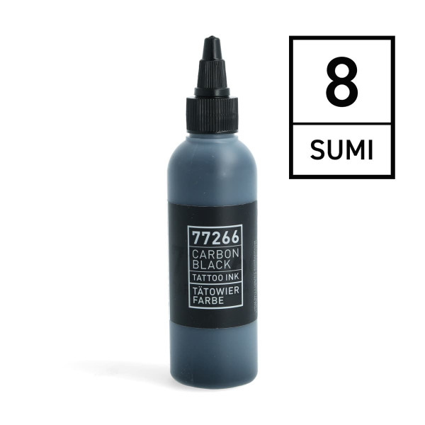Carbon Black - Tattoofarbe - Sumi 08